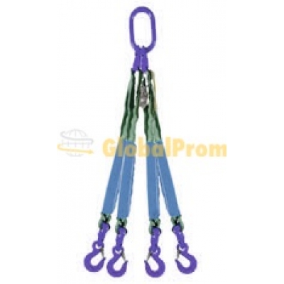 Стропи текстильні круглопрядні 4СТПК