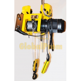 Тельфер болгарский ТМ «Янтра» передвижной - 2 т, полиспаст 2/1