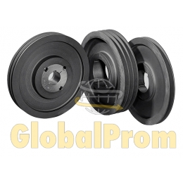 Шківи зубчасті й клинові