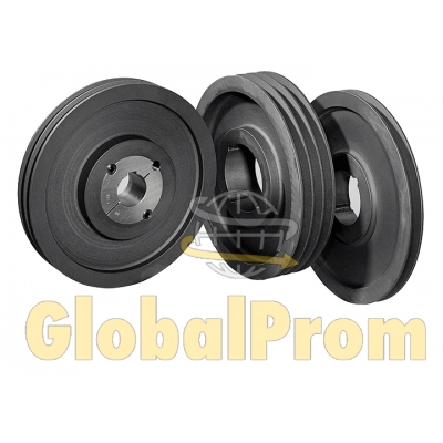 Шківи зубчасті й клинові