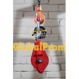 Блок з гаком двухшківний Блок з гаком двухшківний