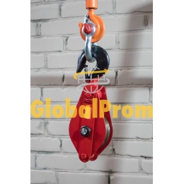 Блок з гаком двухшківний Блок з гаком двухшківний