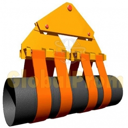 Траверси для укладання труб з текстильним рушником Траверси для укладання труб з текстильним рушником