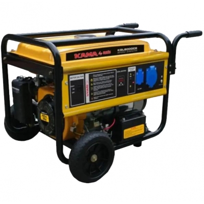 Генератор бензиновий Kama KGL8000CE, 6.5кВт