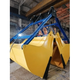 Грейфер двощелепний штанговий довголанковий