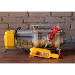 Лебідка електрична KCD 750/1500 з тросом 100 м