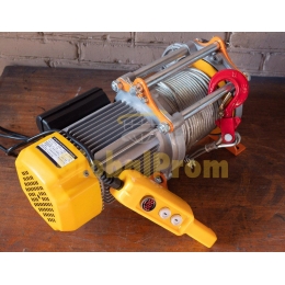 Лебідка електрична KCD 750/1500 з тросом 100 м